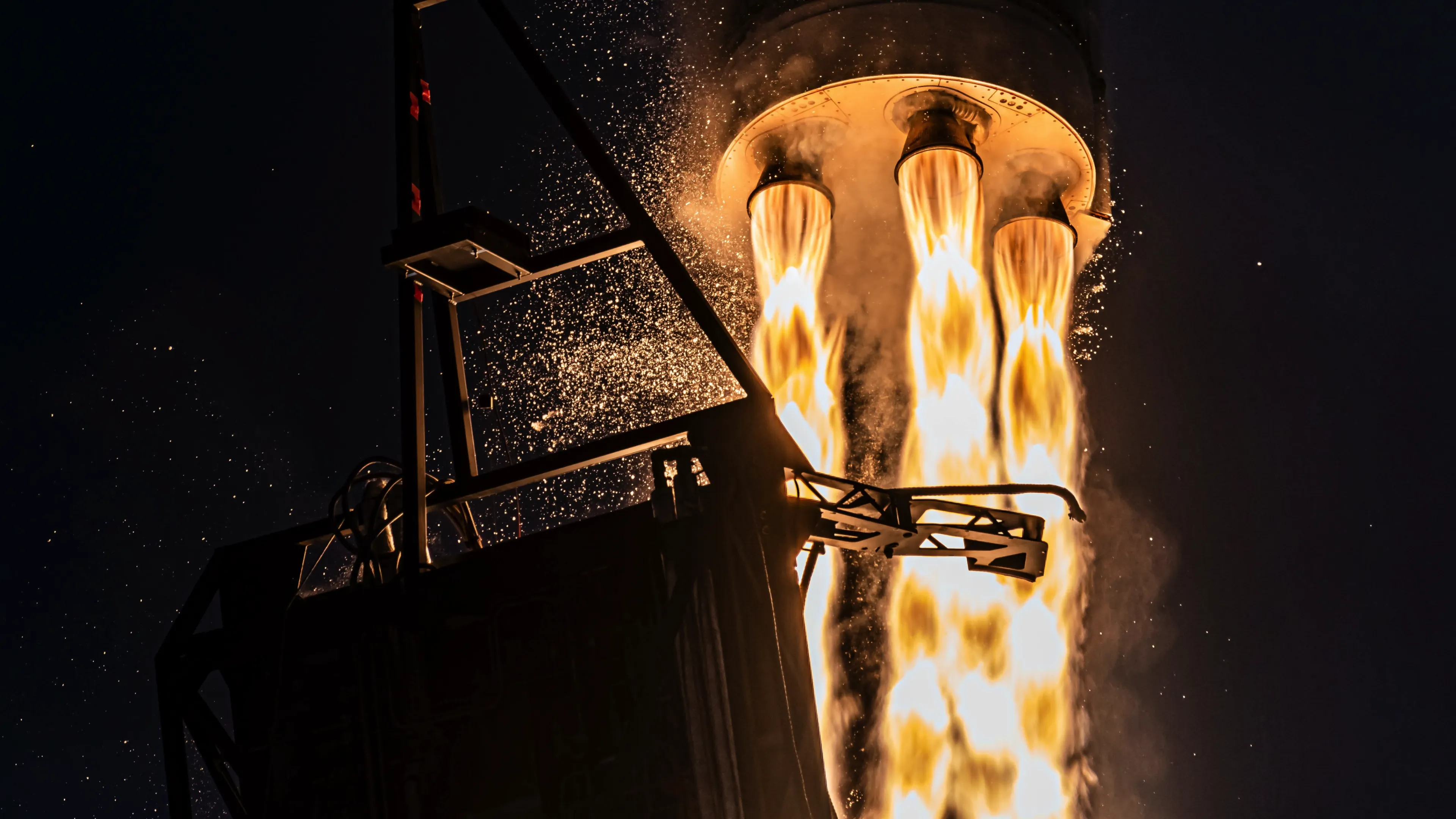 Aerospace structural frame