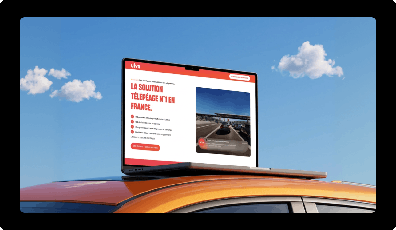 Website project showcase image