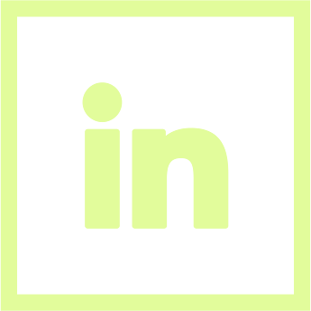 Icône de l'application LinkedIn sur fond noir