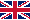 Drapeau du Royaume-Uni avec une croix rouge et blanche sur fond bleu.