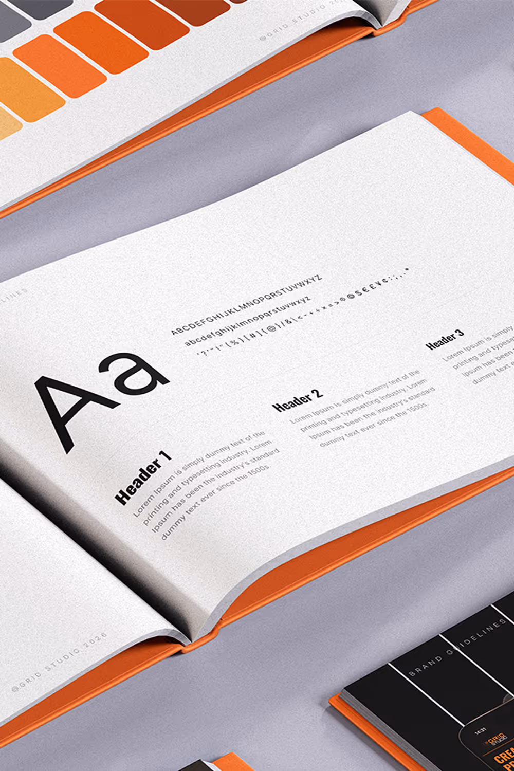 tipografie prin brand style guide