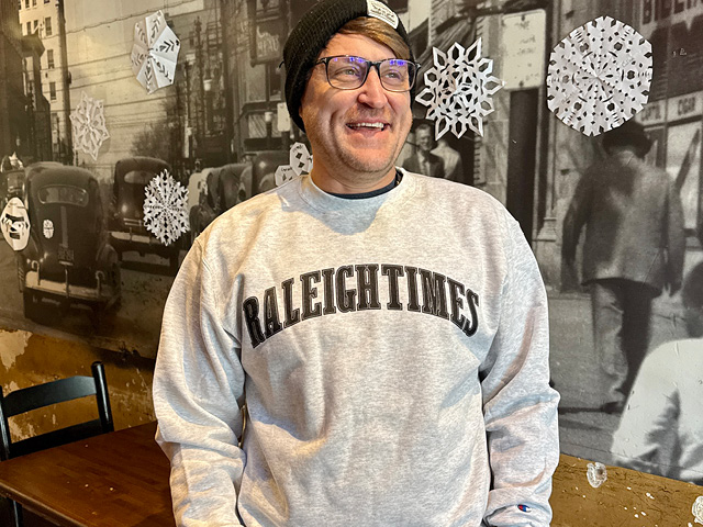 Raleigh Times Crewneck Sweatshirt