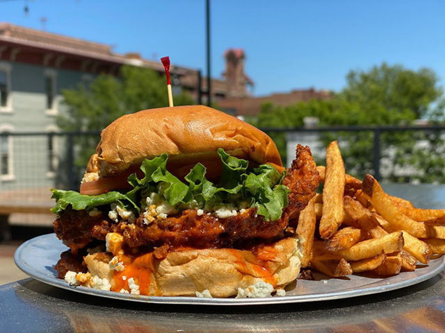 Fried Buffalo Chicken