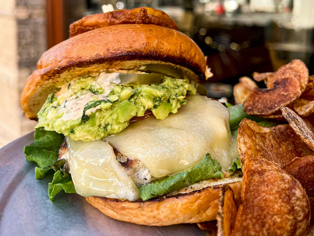 Holy Guacamole Turkey Burger