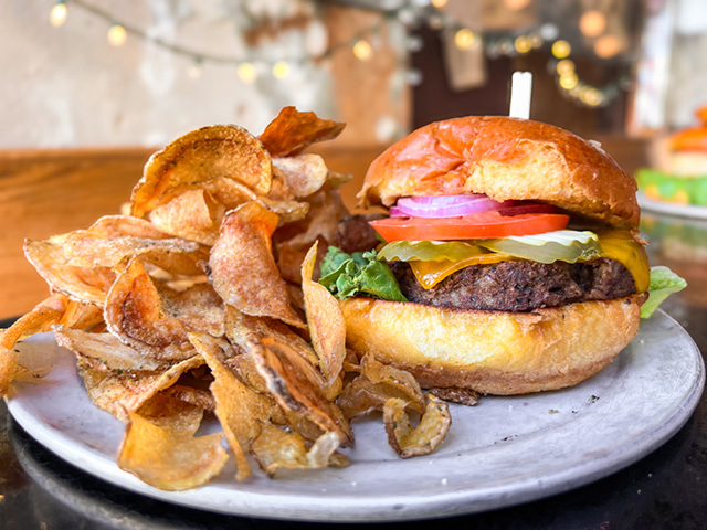 The Raleigh Times Burger