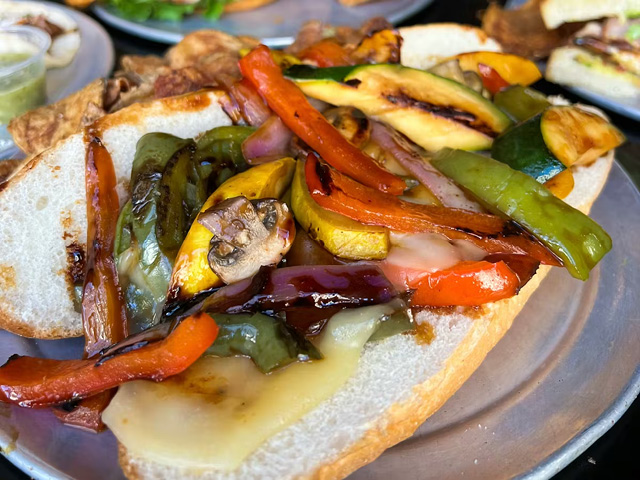 Veggie Cheesesteak