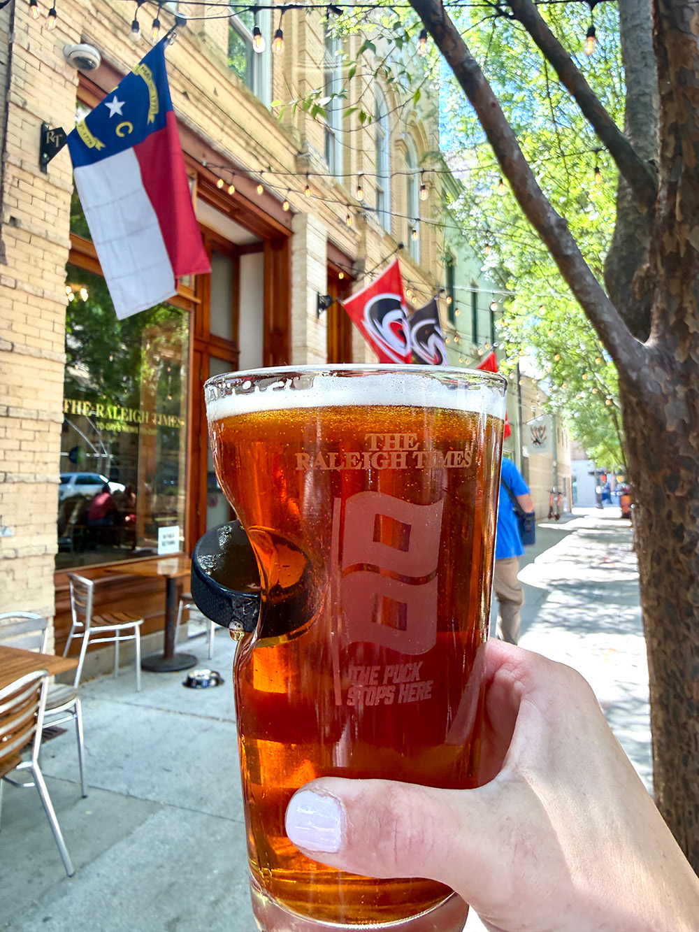 Raleigh Times Puck Pint