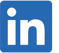 LinkedIn logo - professional networking platform icon