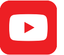 YouTube logo - red square with white play button icon