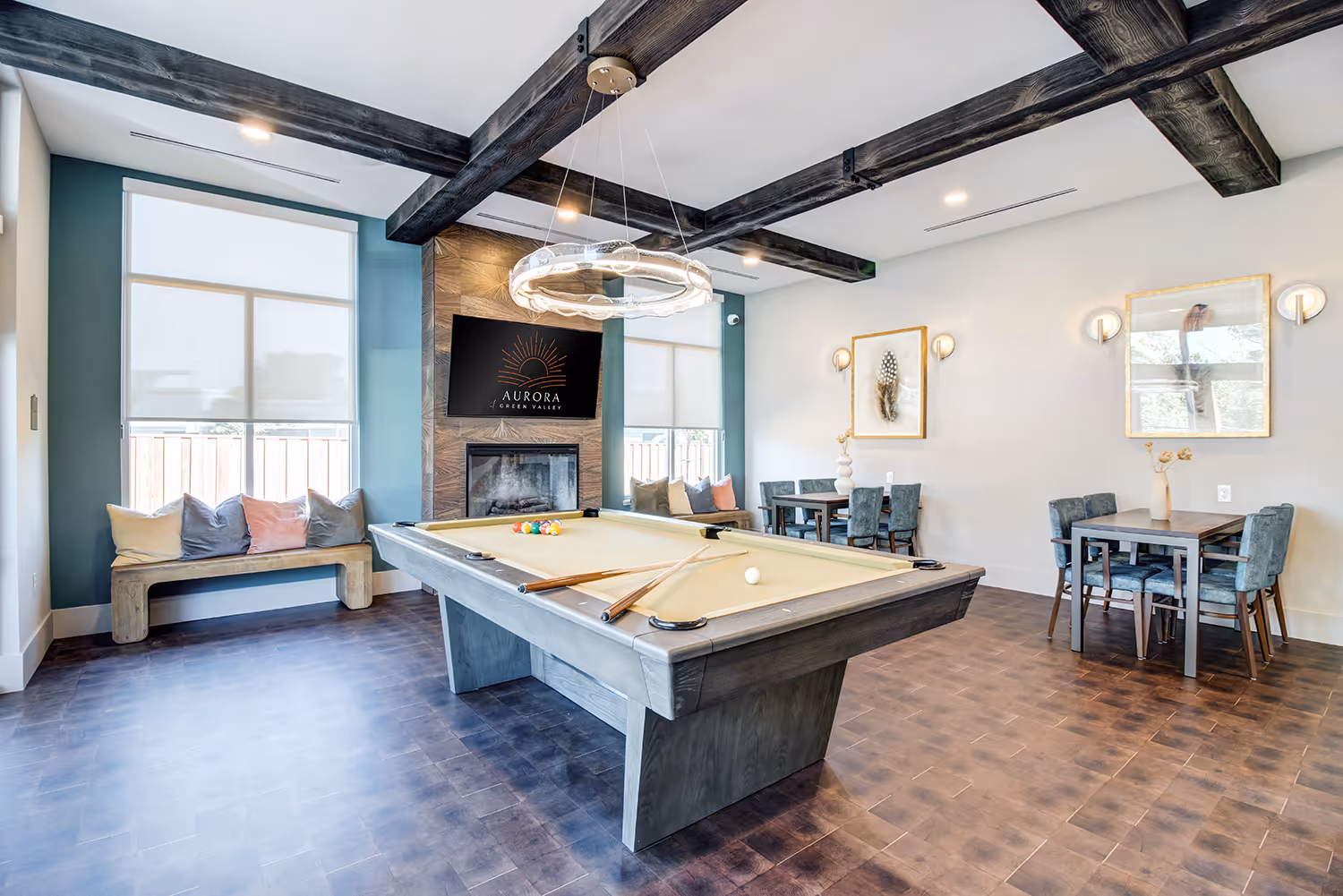 Clubhouse game area