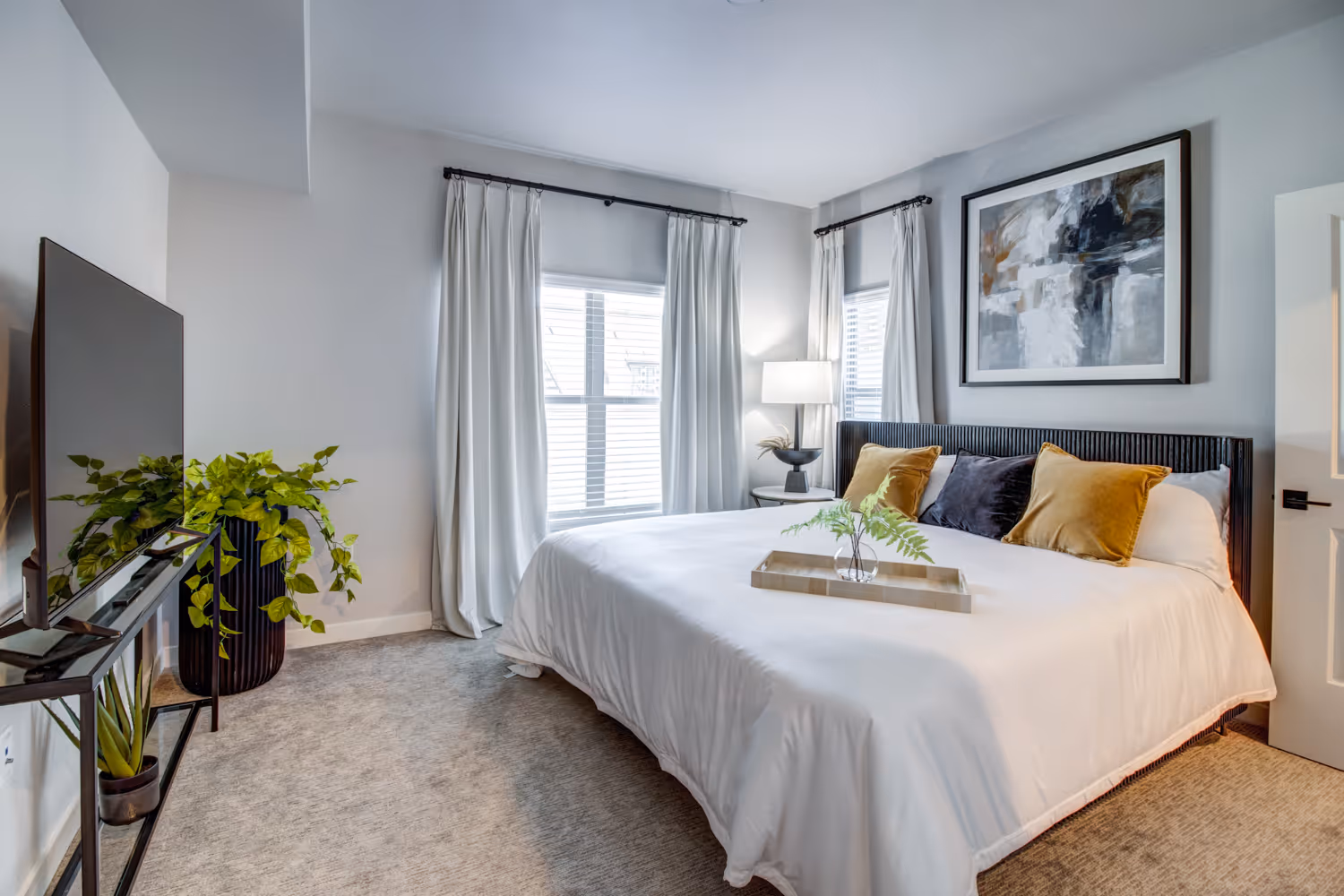 Bedroom with bed
