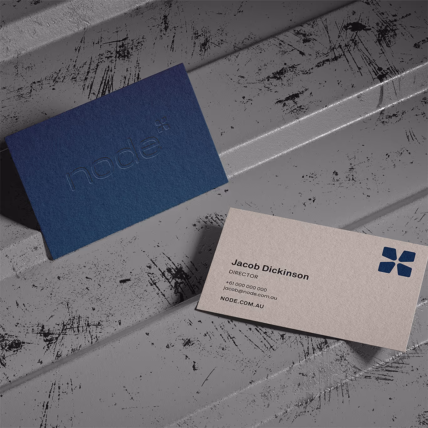 Business cards for a steel detailing business business | 'Strate
