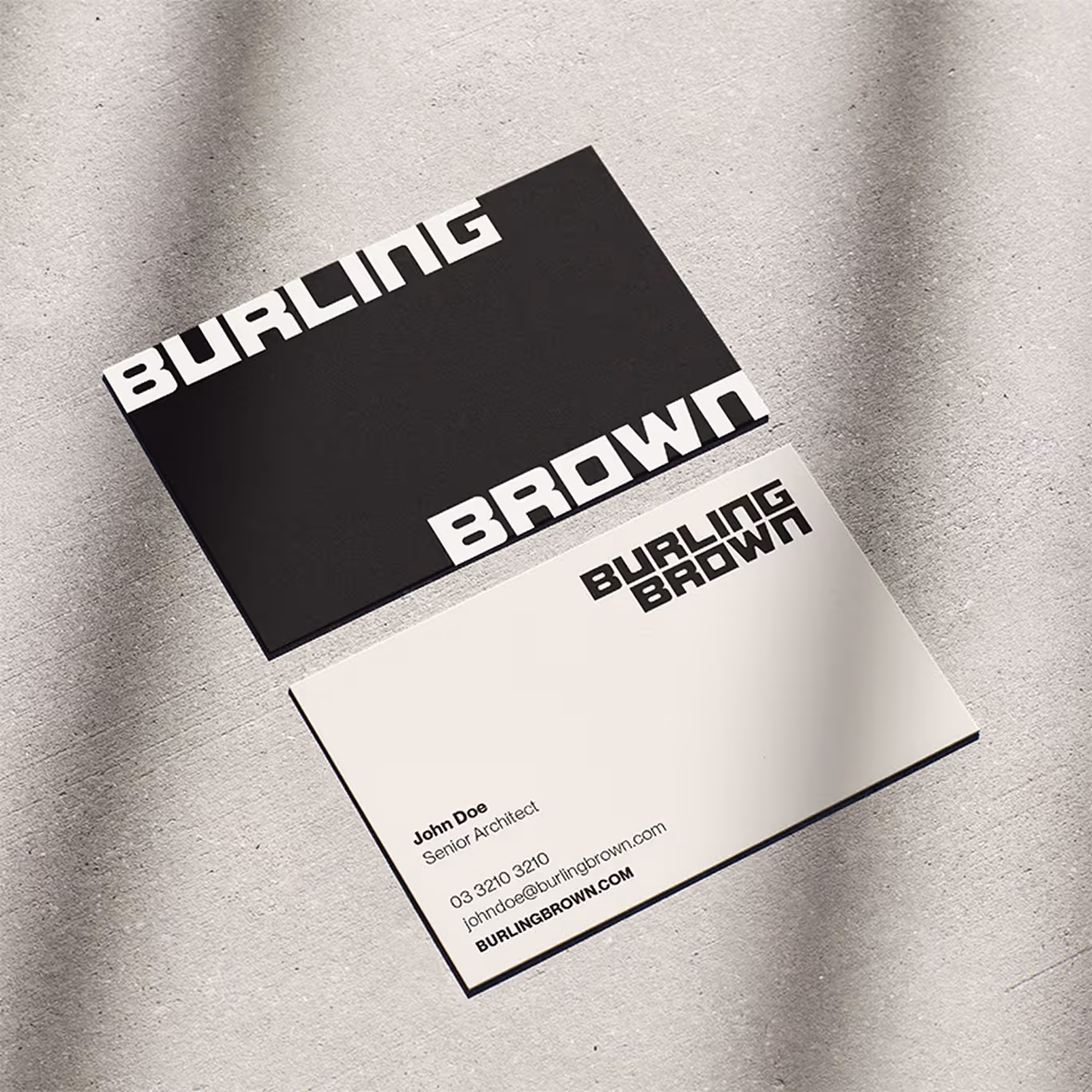 Business card design for architect | 'Strate
