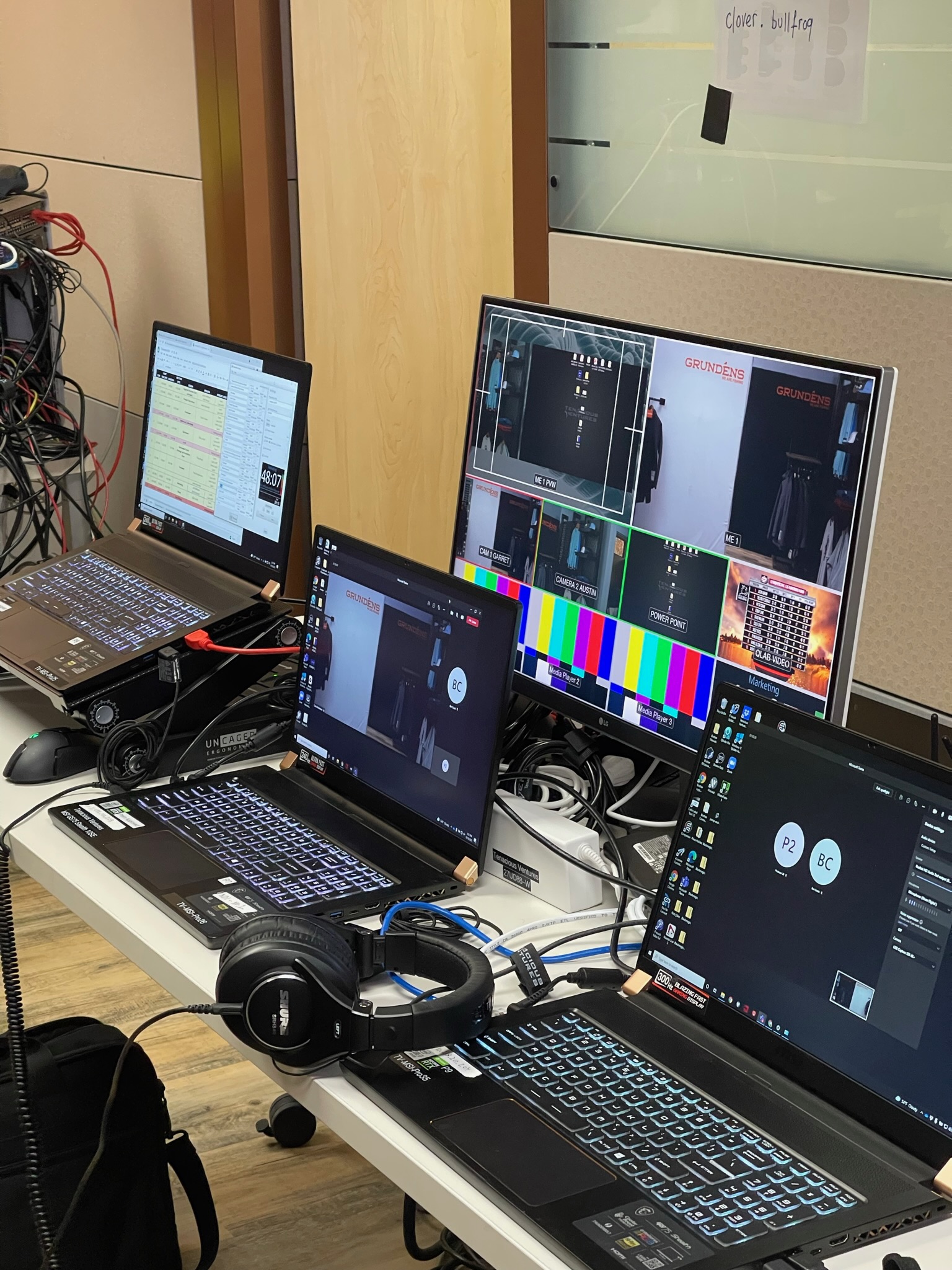editing setup