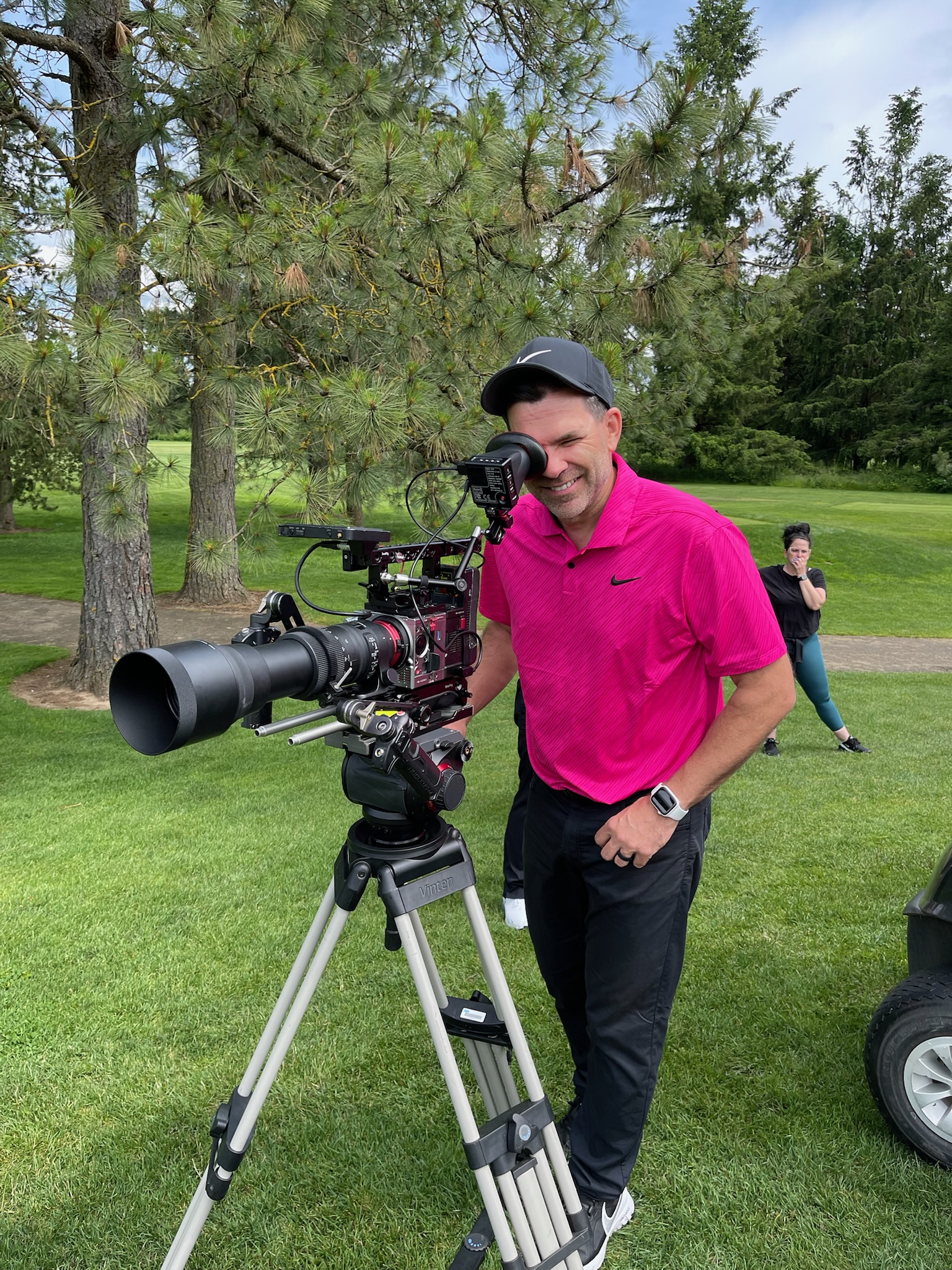 golf filming