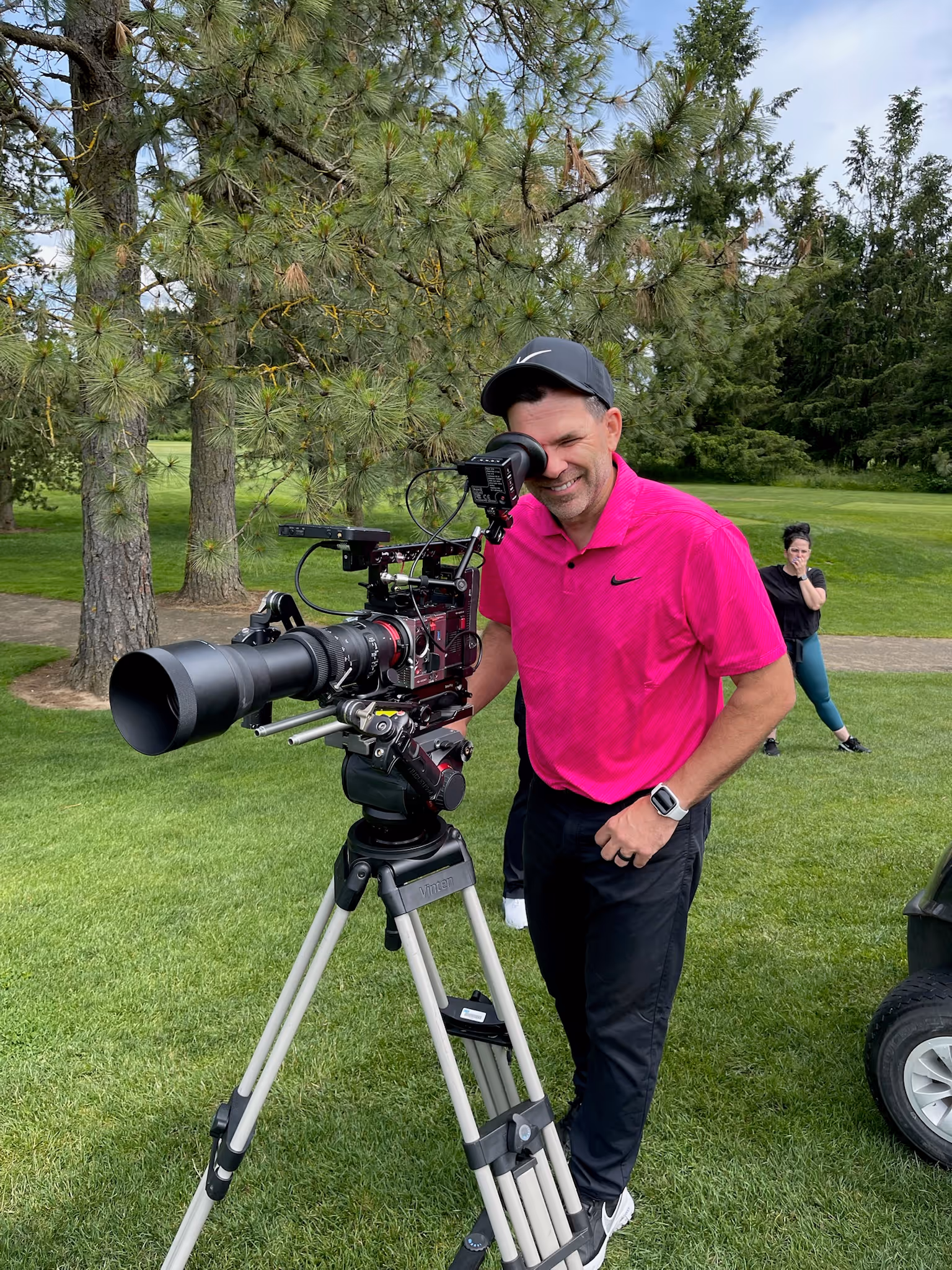 golf filming