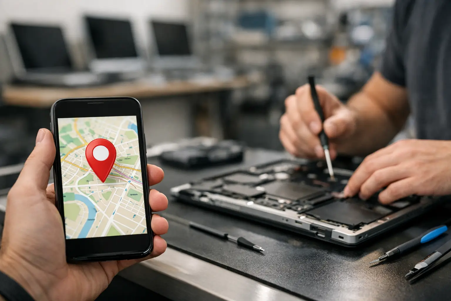 How to Find a Laptop Repair Shop Near Me