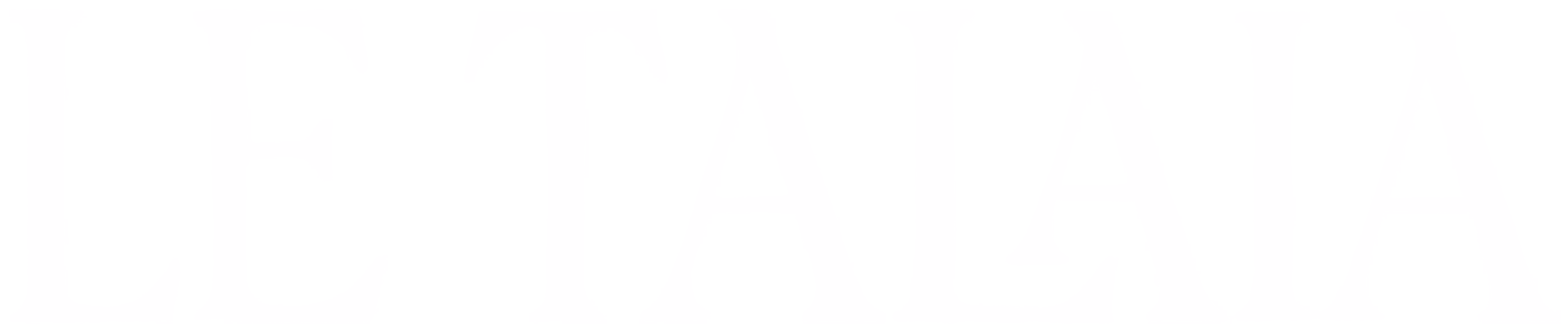 Logo blanc avec le texte TALAIa en lettres stylisées majuscules.