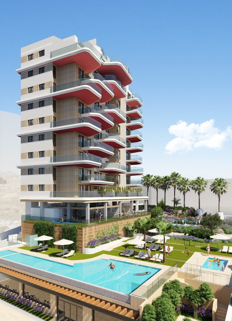 New 2-Bed Apartment Under Construction for Sale in Calpe | Costa Blanca