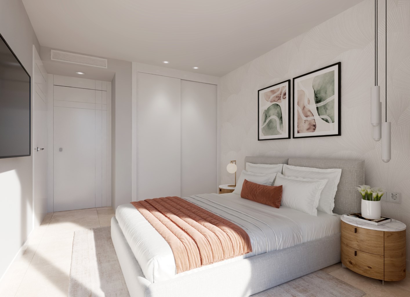 Bedroom with view
