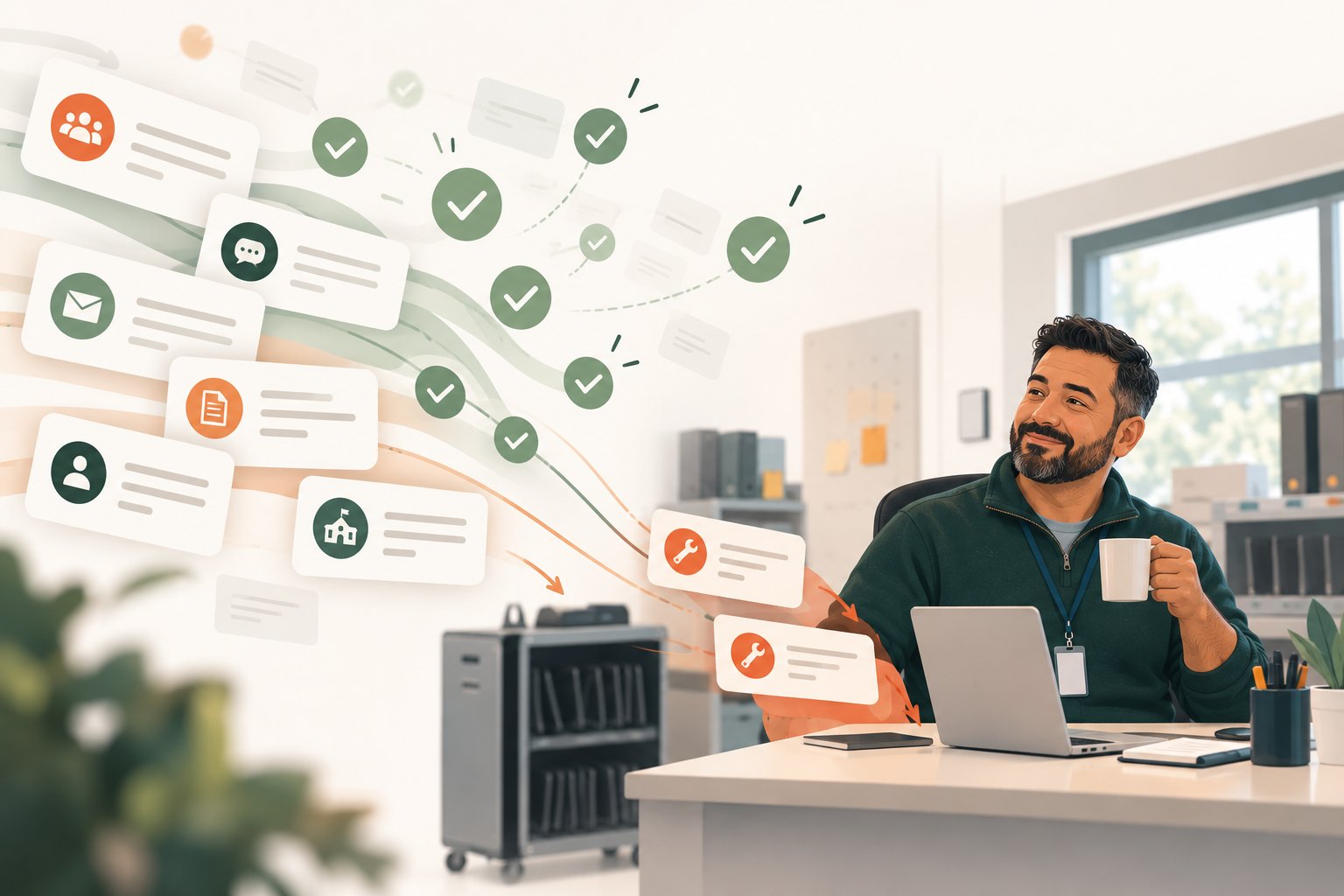 Your Helpdesk Is Full. And Most of It Didn’t Need to Be a Ticket.