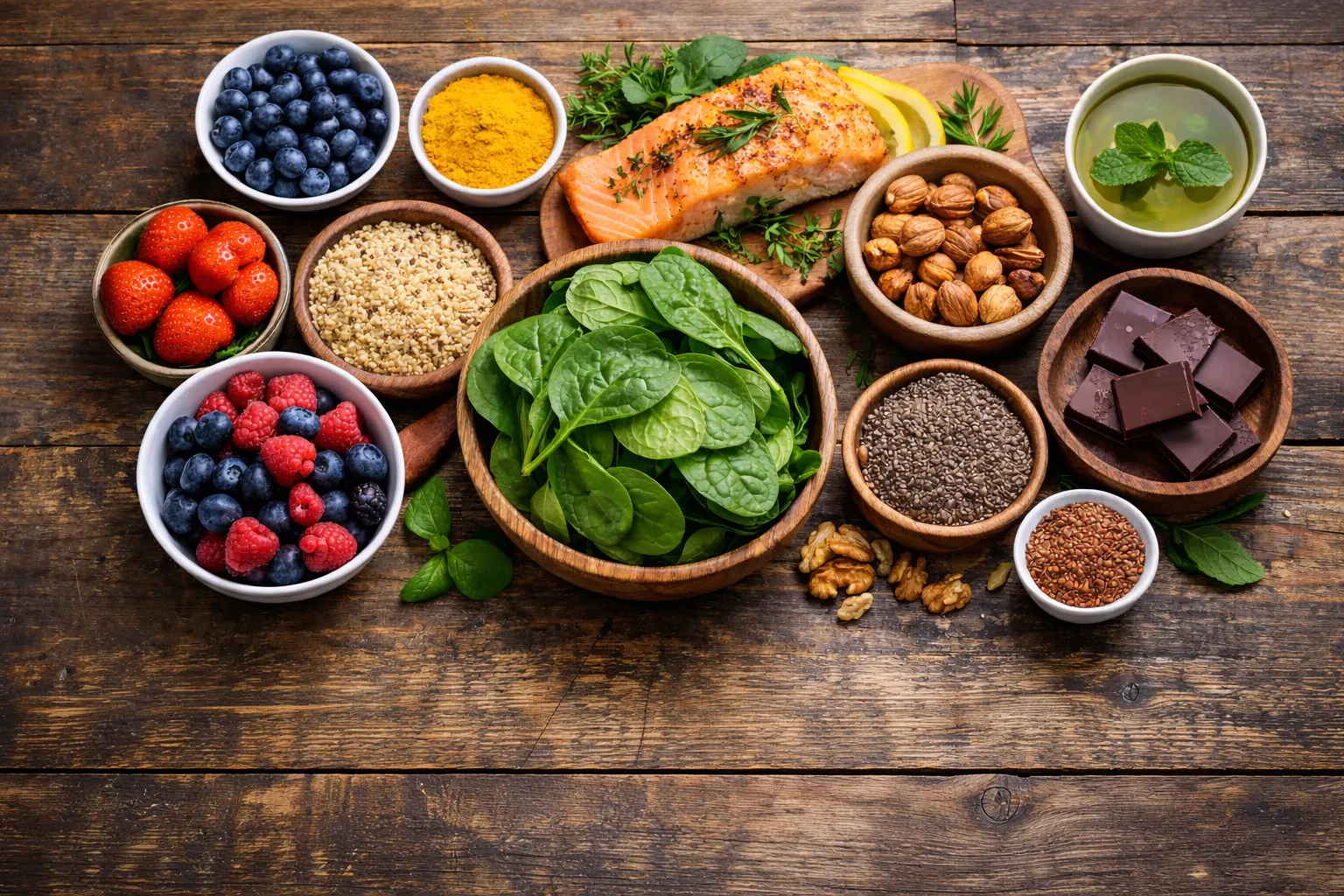 How Food Components (Omega-3s, Polyphenols, and Fiber) Affect Inflammation