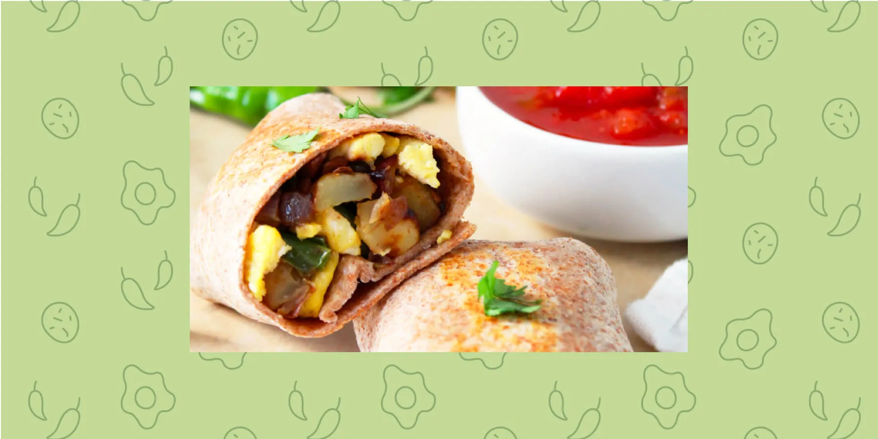 Start Your Day With This Shishito Breakfast Burrito