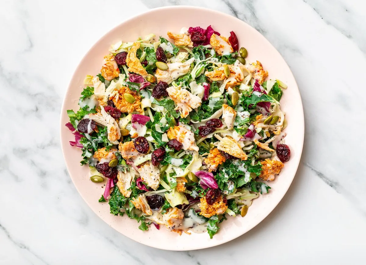 Chile Limon Chicken Kale Salad