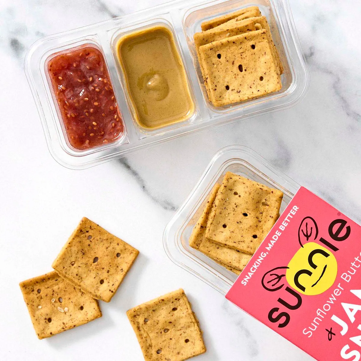 Sunnie Snacks: SunButter + Jam Dipper