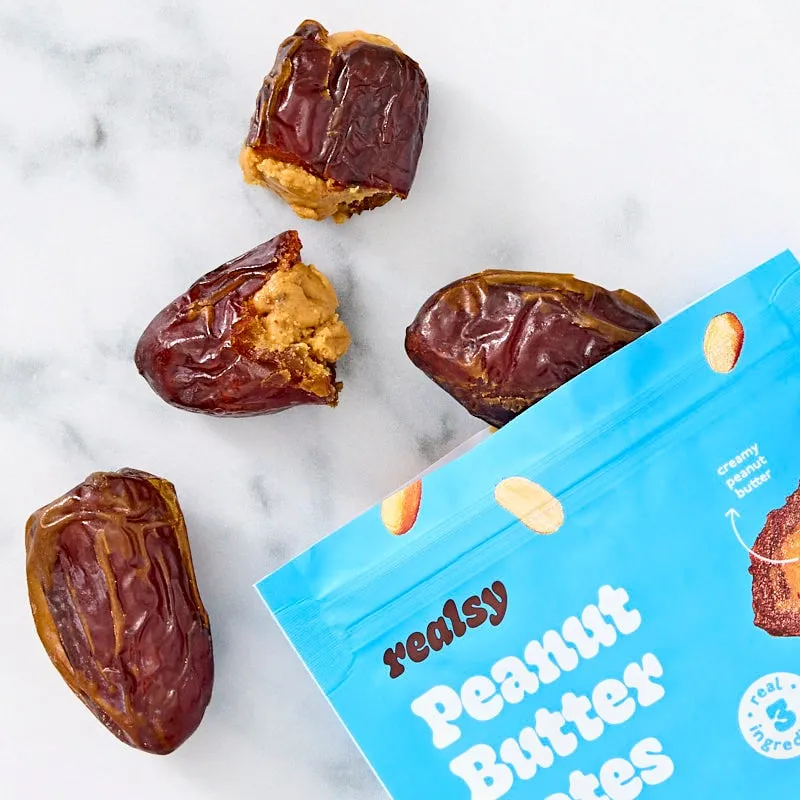 Realsy: Peanut Butter Stuffed Dates