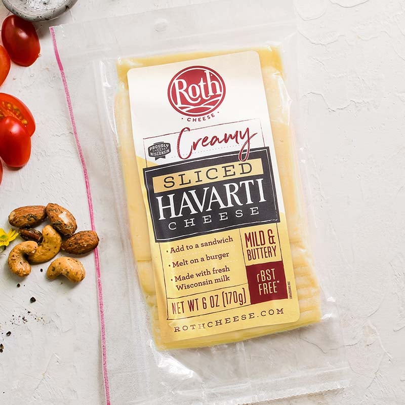 Roth Cheese:  Havarti Cheese Slices
