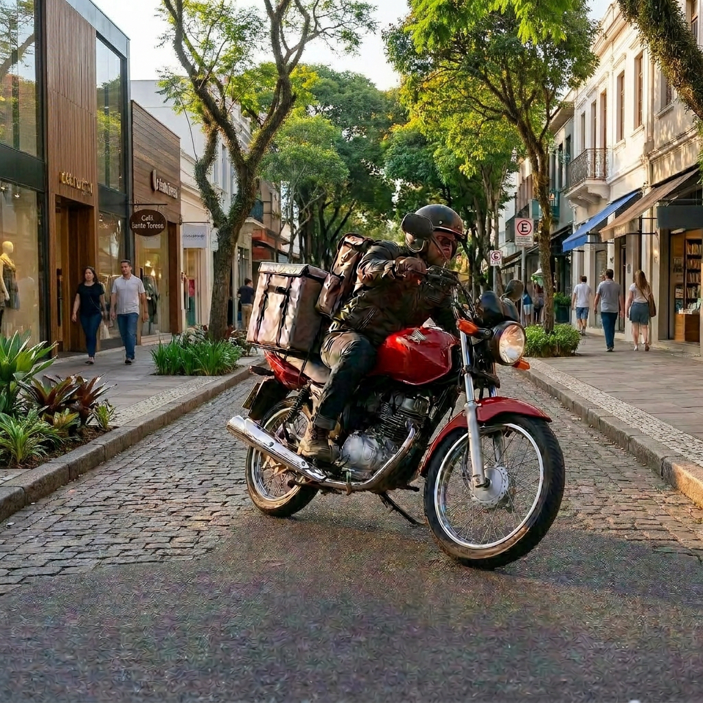 Motoboy e motorista de aplicativo