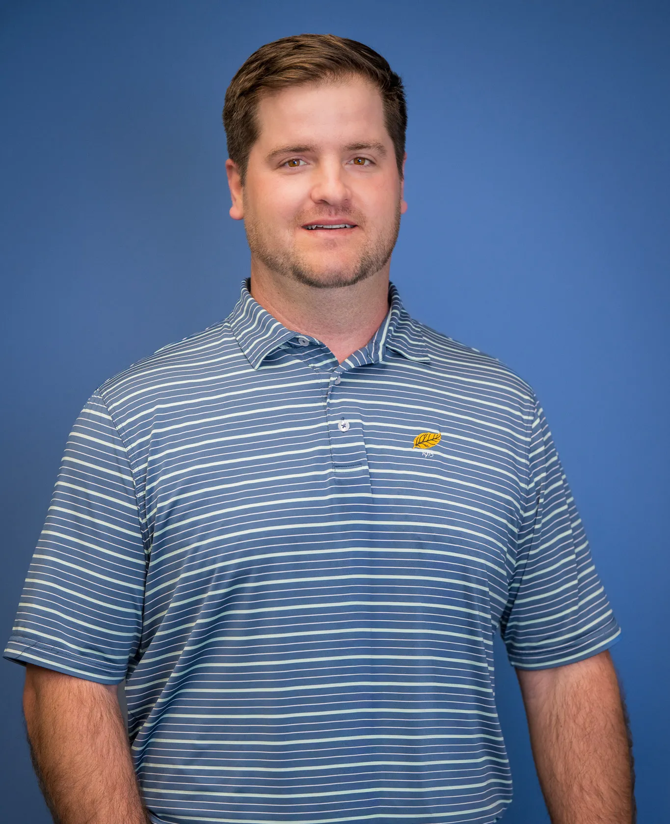 A headshot of Will Stephenson, the president of Brightleaf Glass and Metal Co.