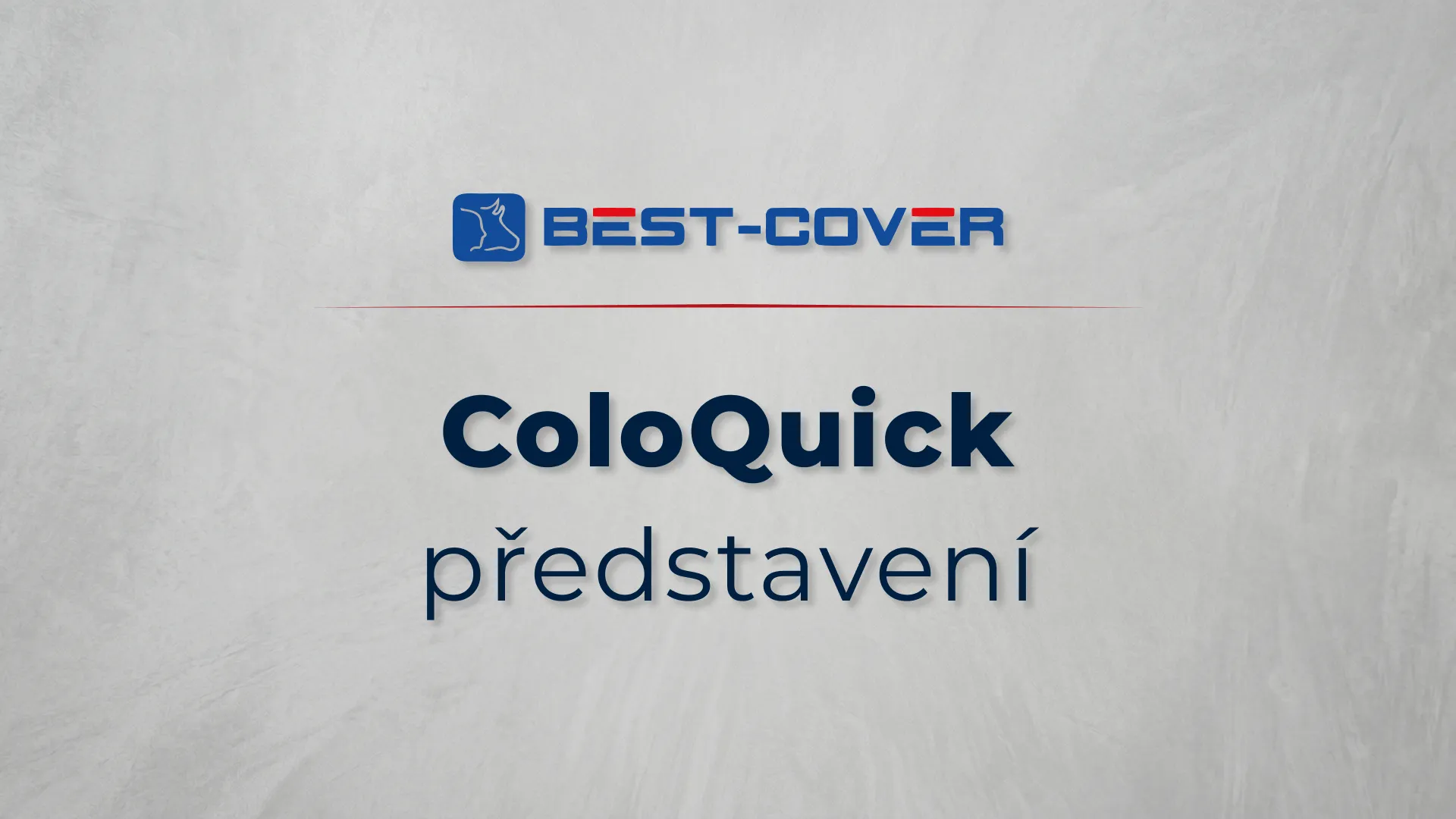 Titulní karta videa Best-Cover – ColoQuick – představení