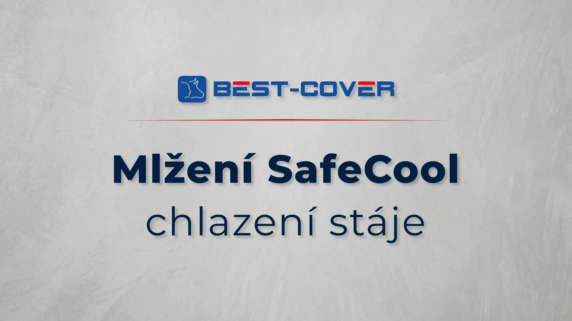 Titulní karta videa Best-Cover – Mlžení SafeCool – chlazení stáje