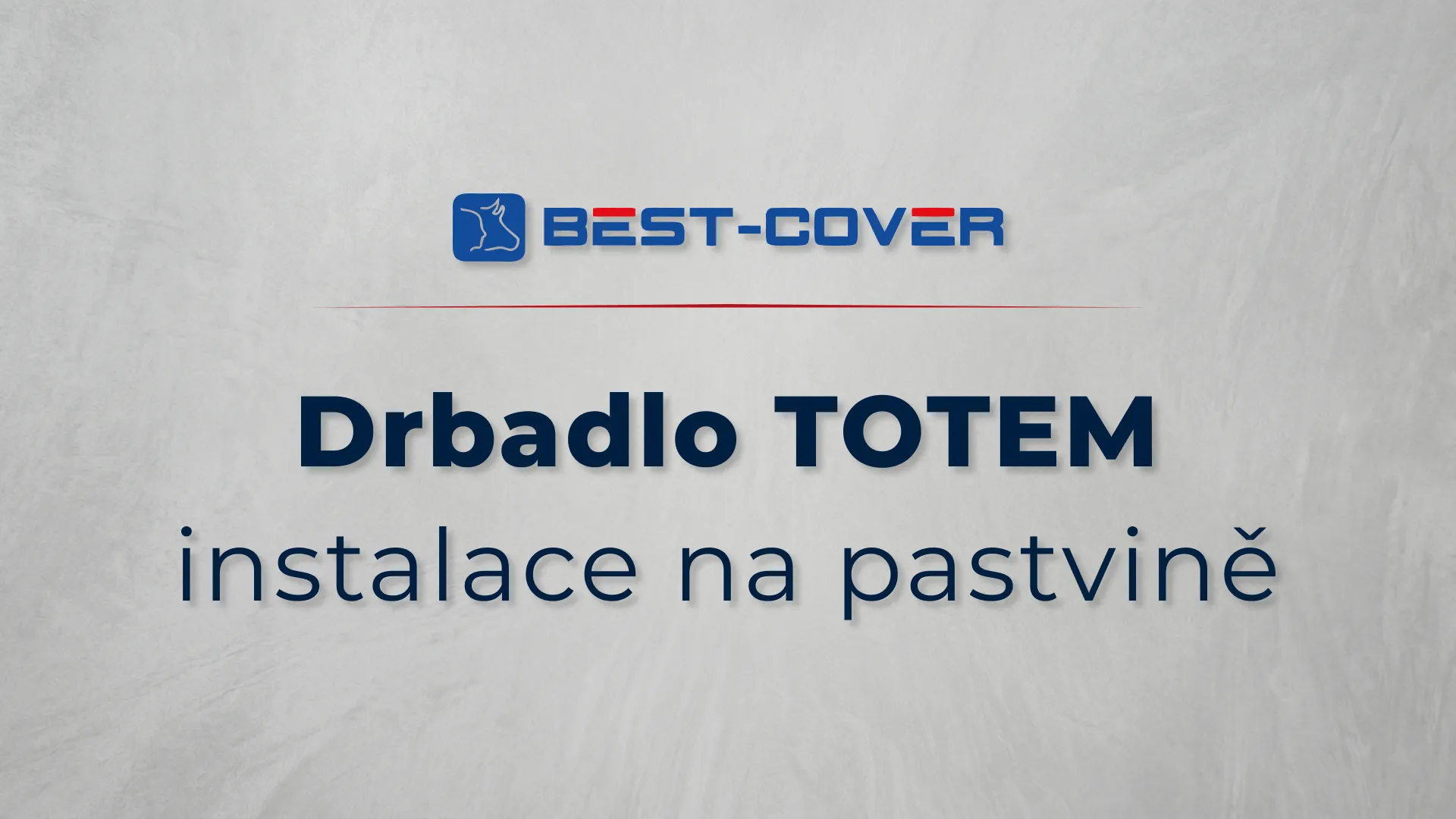 Titulní karta videa Best-Cover – Drbadlo TOTEM – instalace na pastvině