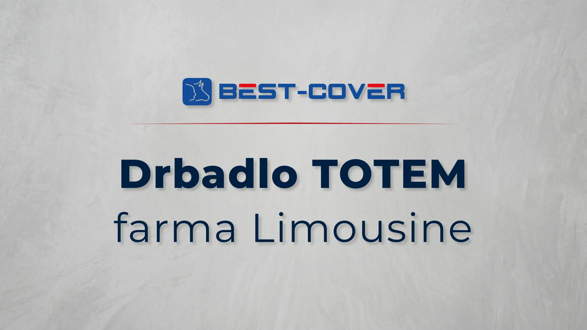 Titulní karta videa Best-Cover – Drbadlo TOTEM – farma Limousine