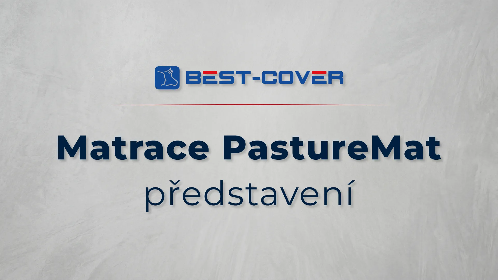 Titulní karta videa Best-Cover – Matrace PastureMat – představení