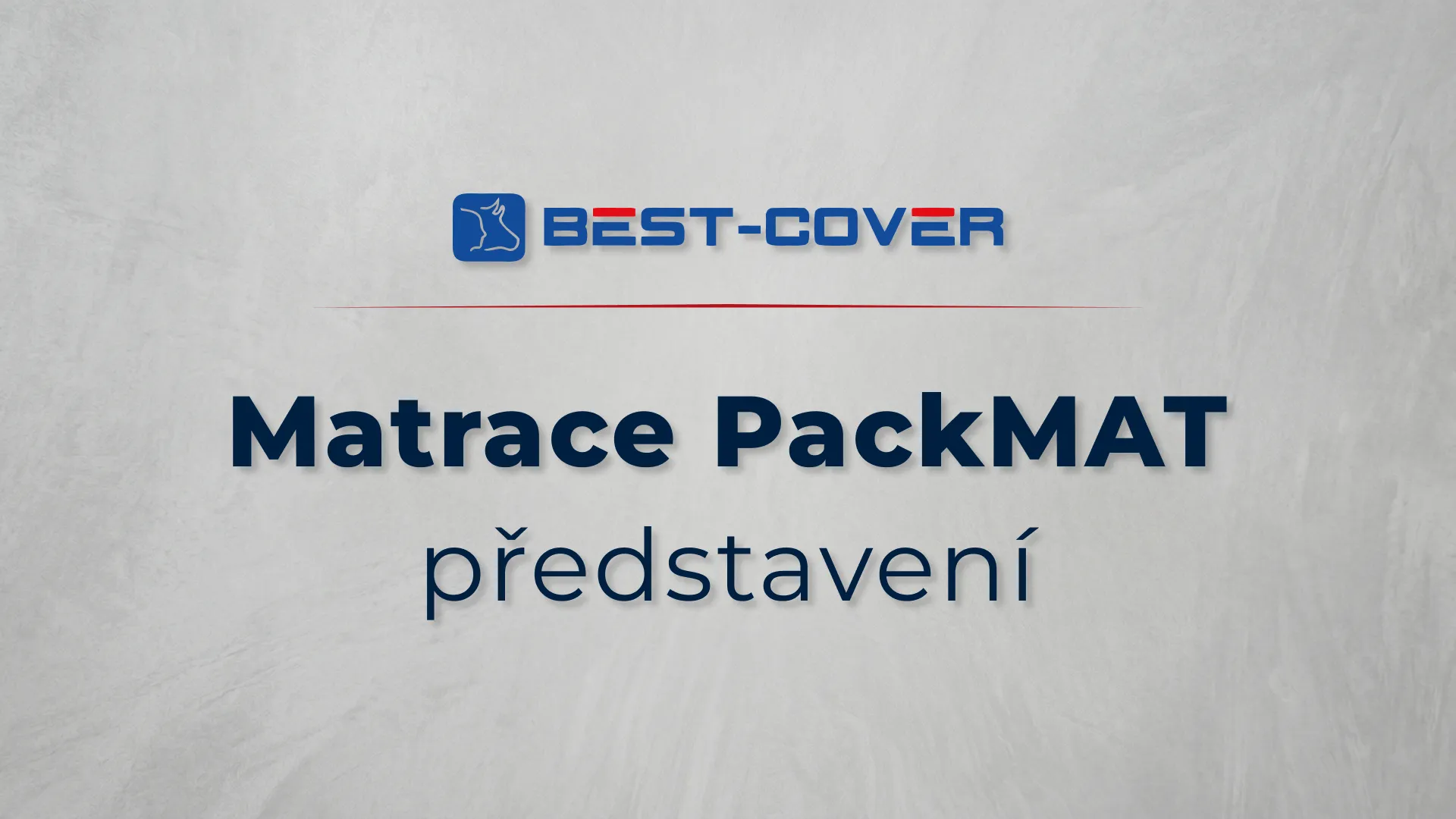 Titulní karta videa Best-Cover – Matrace PackMAT – představení