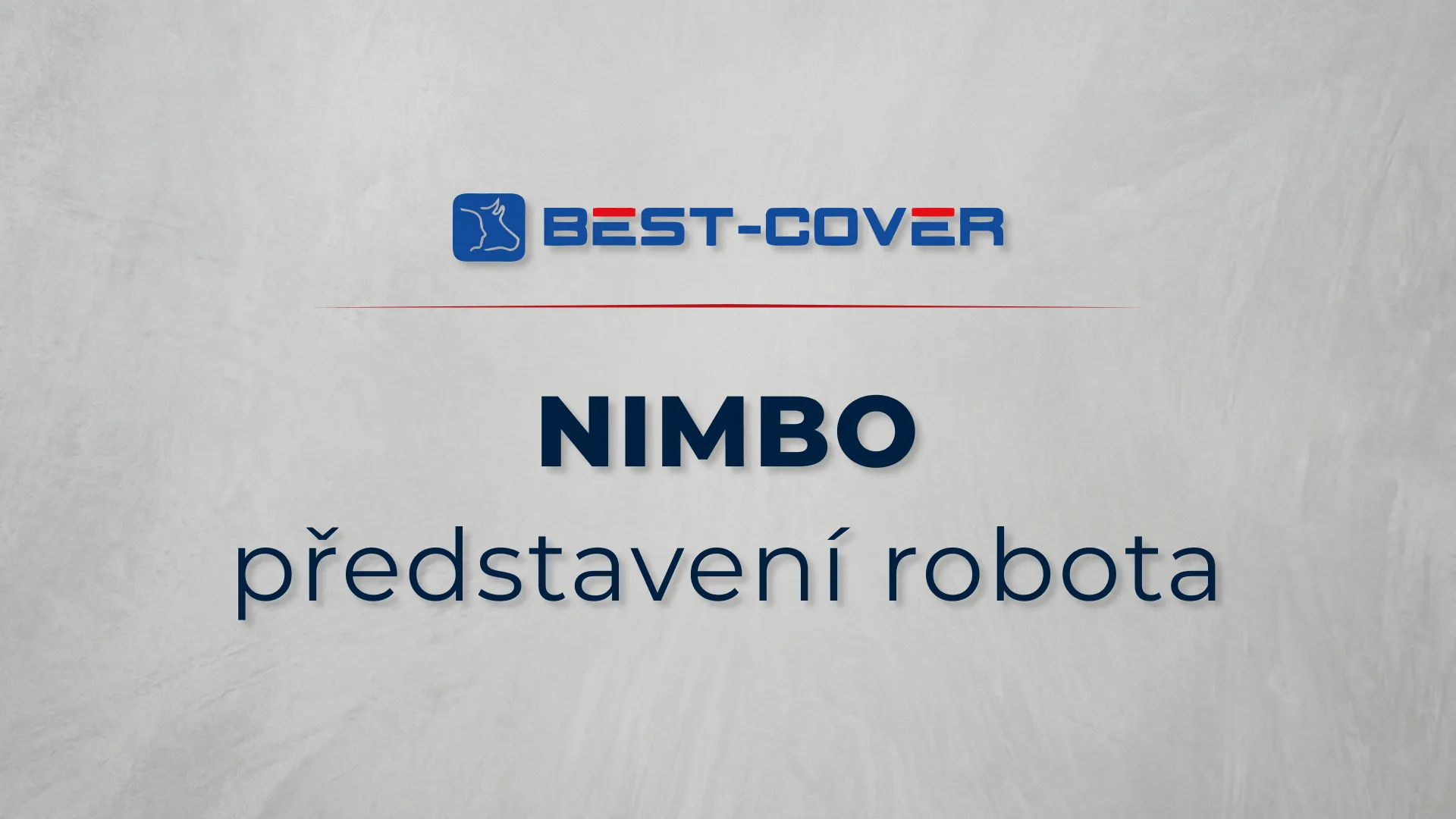 Titulní karta videa Best-Cover – NIMBO – představení robota