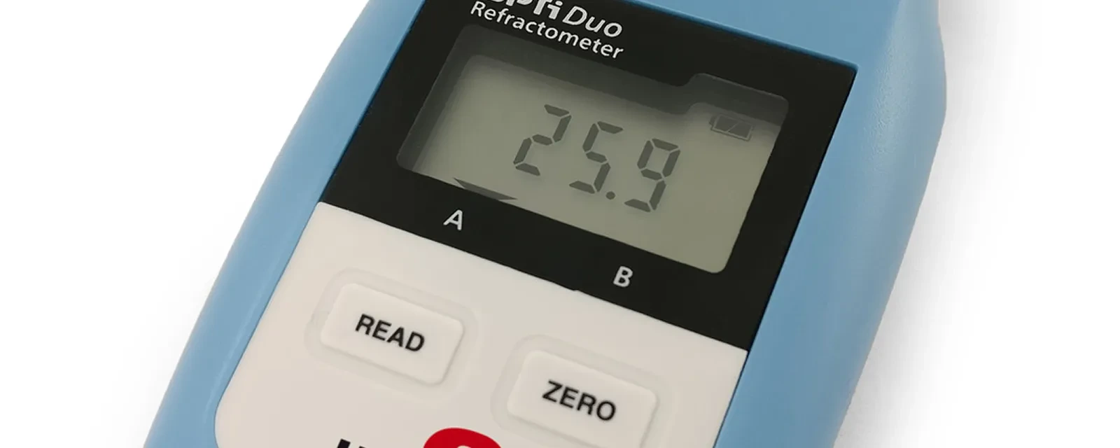Digitální refraktometr OPTi Duo pro měření kvality mleziva