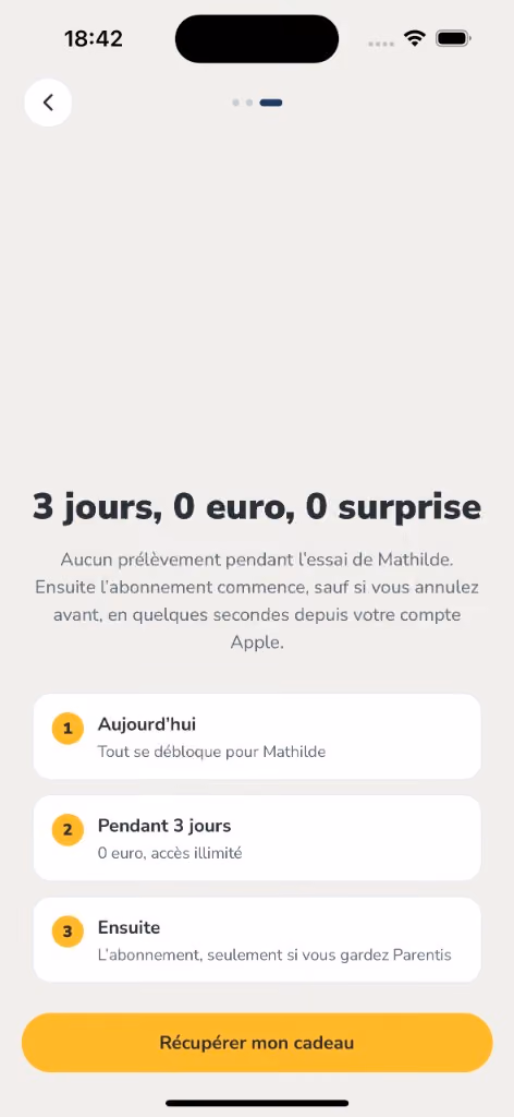 Parentis, 3 jours, 0 euro, annulable