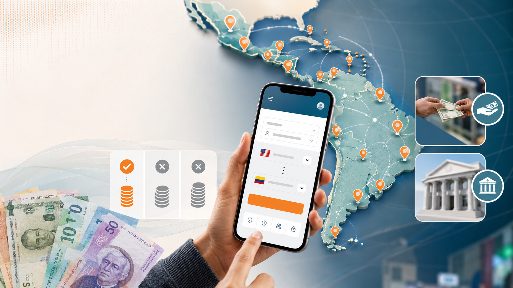 Reseña de Ria Money Transfer: Tarifas y Cobertura en Latinoamérica