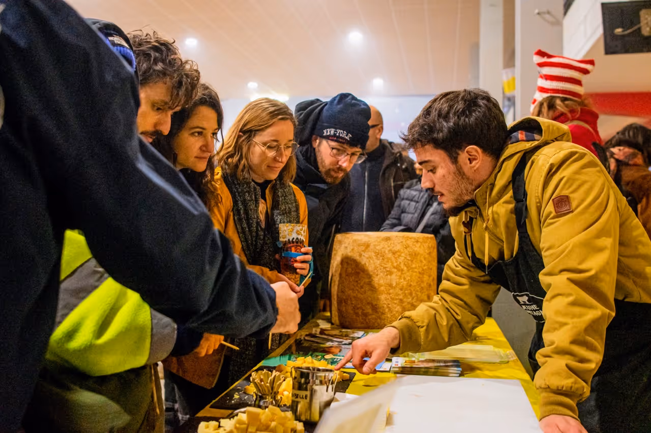 Le fromage Laguiole AOP au festival Jacques Fromage avec Jeune Montagne