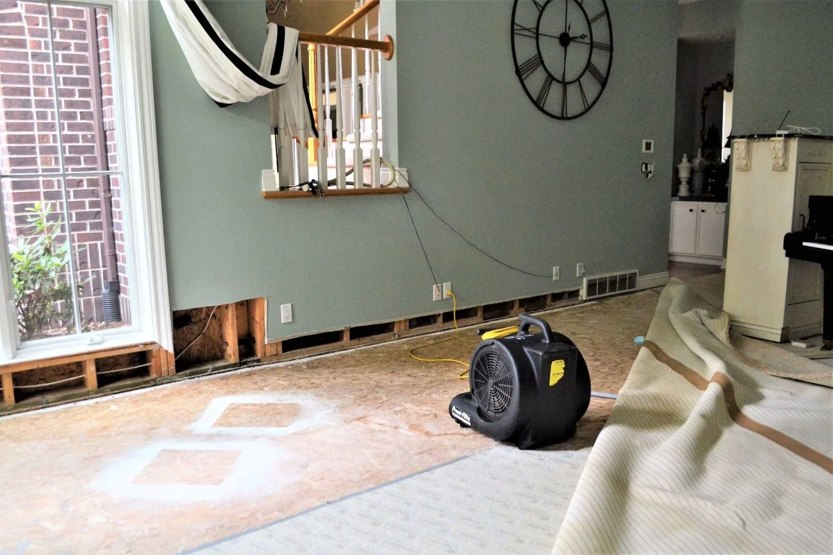 Slab leak detection and repair by Save The Day Restoration in LA and Orange County