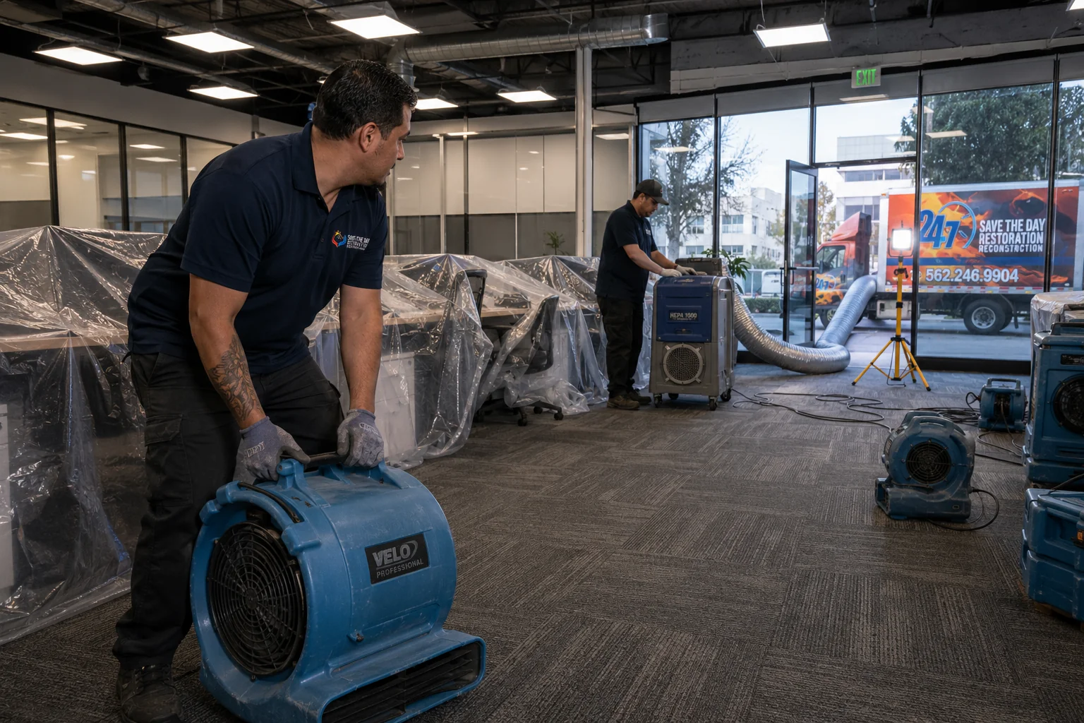 Water damage restoration services in Los Angeles - Save The Day Restoration