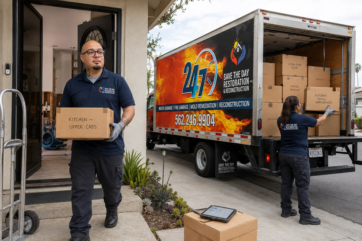 Water damage restoration services in Los Angeles - Save The Day Restoration