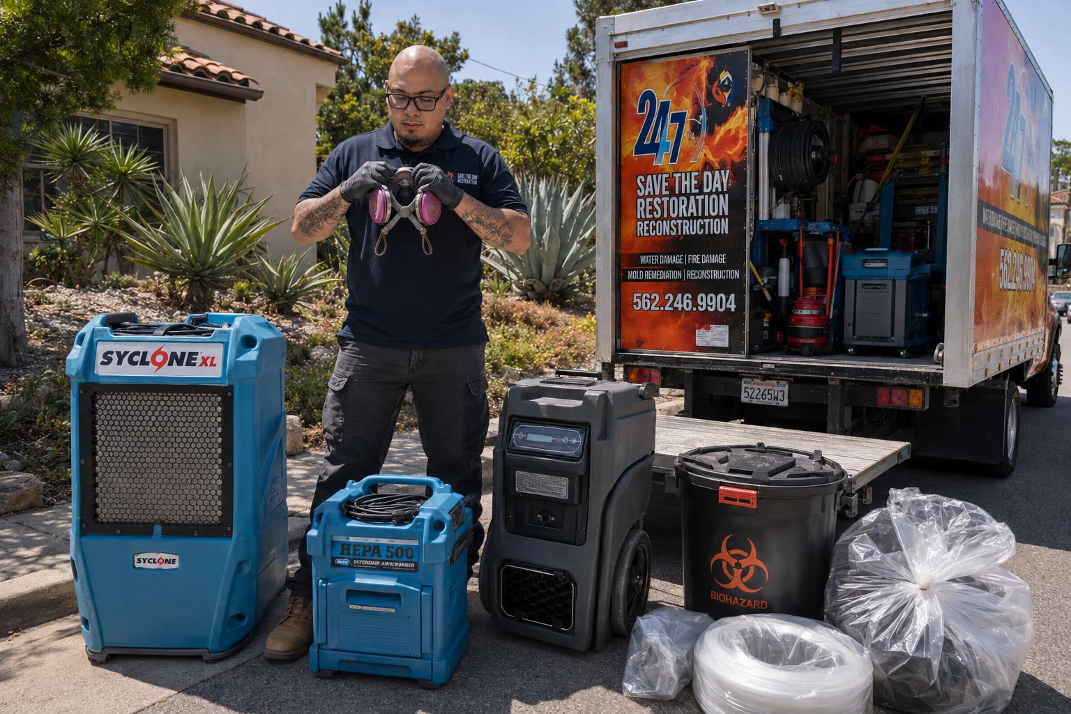 Water damage restoration services in Los Angeles - Save The Day Restoration