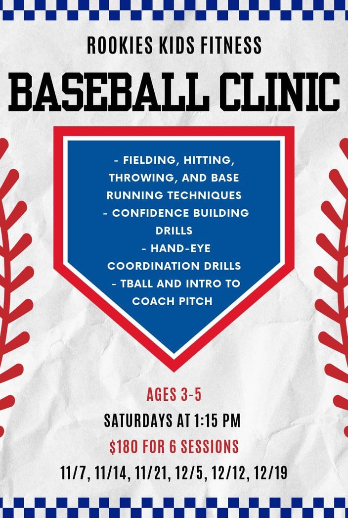 Baseball Clinic Ages 3-5