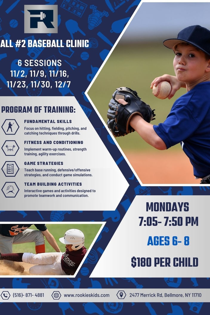 Baseball Clinic Ages 6-8